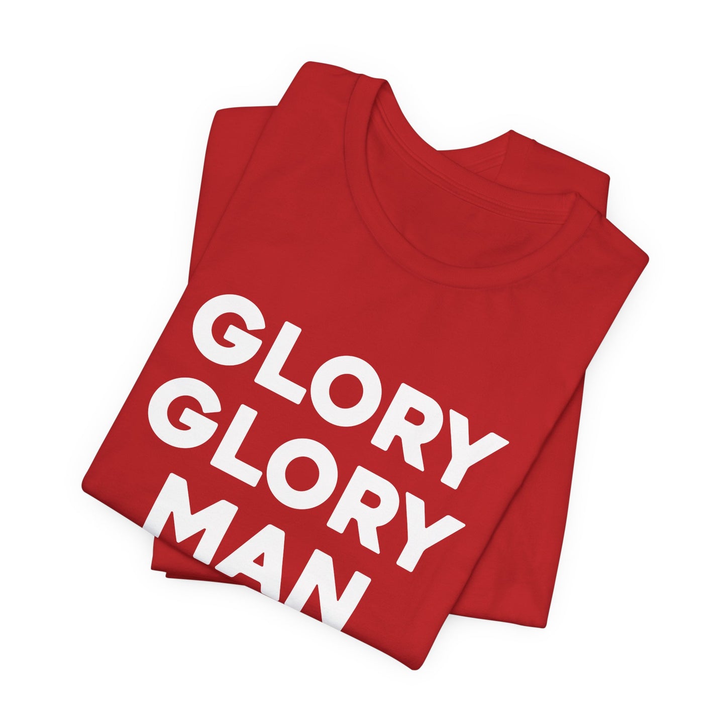 Manchester United FC Slogan "Glory Glory Man United" T-Shirt