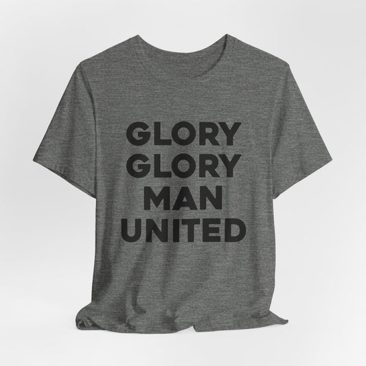 Manchester United FC Slogan "Glory Glory Man United" T-Shirt