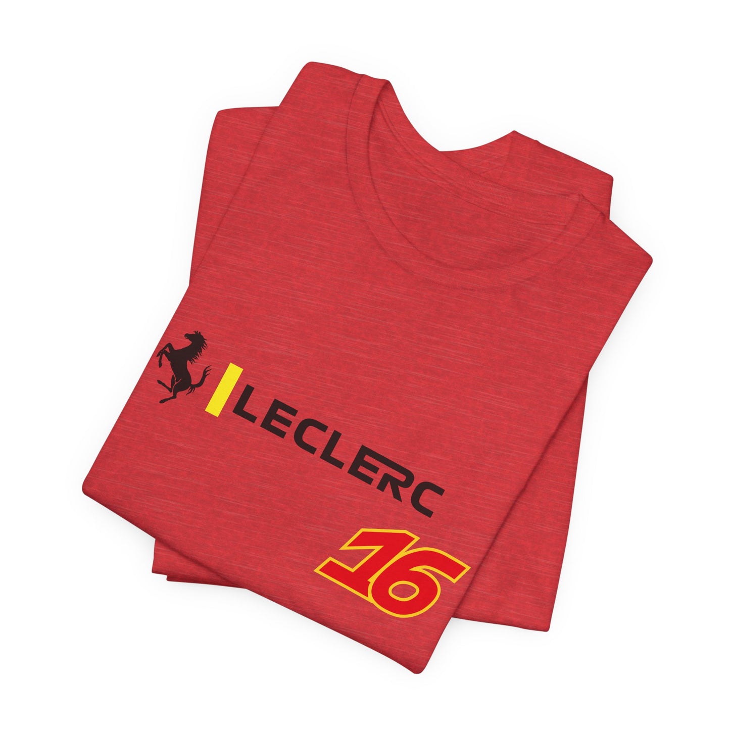 Charles LeClerc 2025 Formula One Season Scuderia Ferrari Racing Team T-Shirt