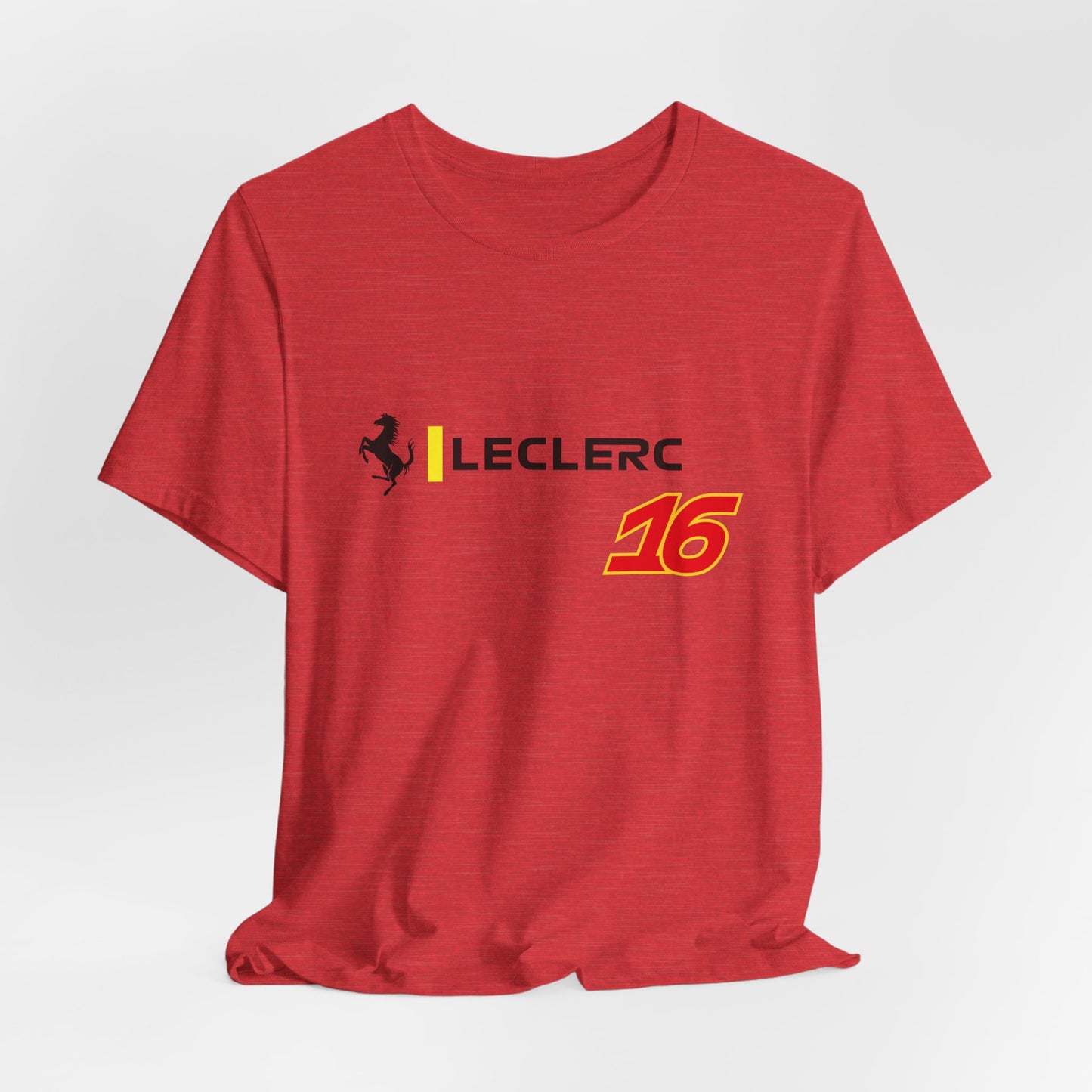 Charles LeClerc 2025 Formula One Season Scuderia Ferrari Racing Team T-Shirt