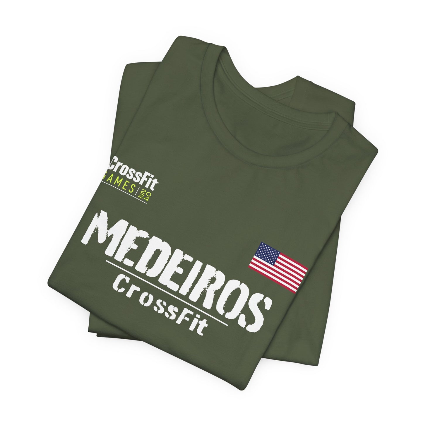 Justin Medeiros 2024 Crossfit Games T-Shirt, CrossFit Athlete Jersey