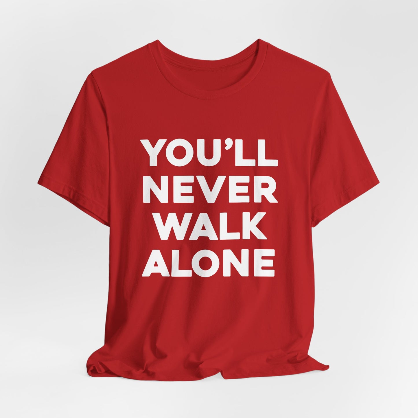 Liverpool FC Slogan "You'll Never Walk Alone" T-Shirt