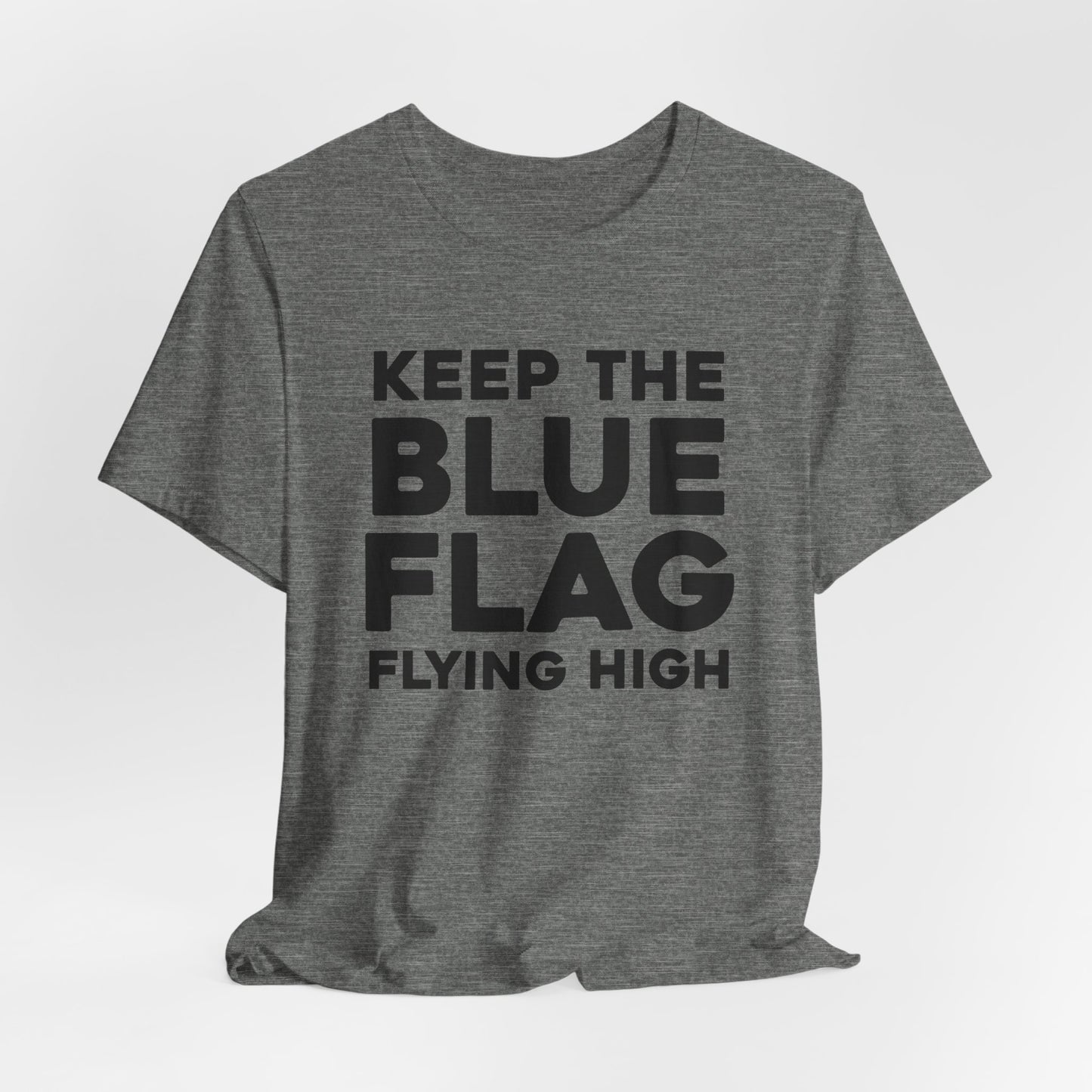 Chelsea FC Slogan "Keep The Blue Flag Flying High" T-Shirt